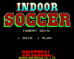 Indoor Soccer (set 1) Title Screen